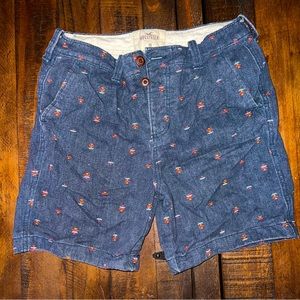 Hollister Patterned Cargo Shorts